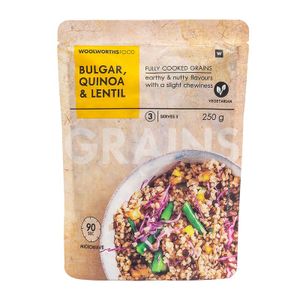 Fully Cooked Bulgur, Quinoa and Lentil 250 g