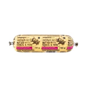 Medium Fat Butter with Garlic & Herbs 150 g