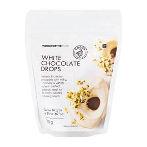 White Chocolate Drops 200 g