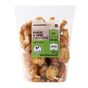 Garlic & Herb Croutons 180 g