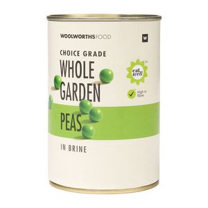 Whole Garden Peas in Brine 410 g