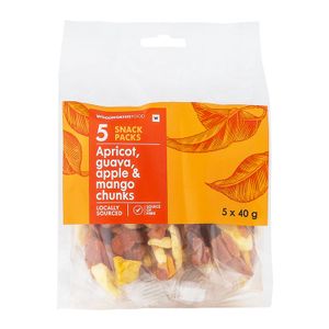 Apricot, Guava, Apple and Mango Fruit Chunks 5 x 40 g