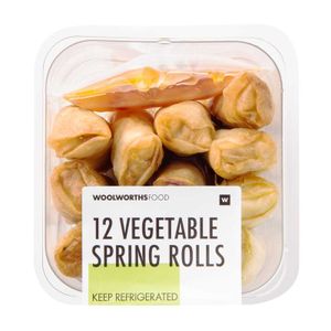 Vegetable Spring Rolls 12 pk