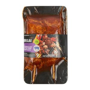 2 Moroccan Style Pork Belly Espetadas Avg 550 g