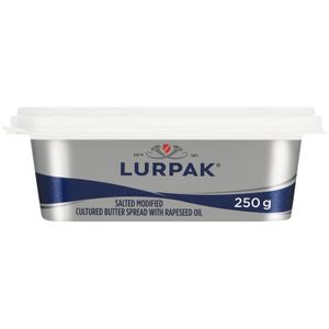 Lurpak? Salted Full Fat Butter Spread 250 g