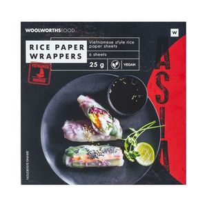 Asian Rice Paper Wrappers 6 pk