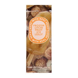 Frozen Litchi Fruit Ice Lolly 70 ml
