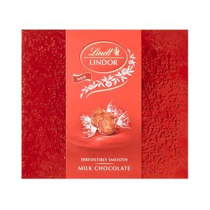 Lindt Lindor Milk Chocolate Truffles in Red Box 150 g