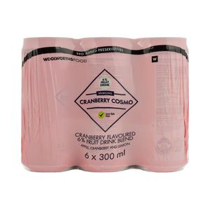 Sparkling Cranberry Cosmo Drink Cans 6 x 300 ml