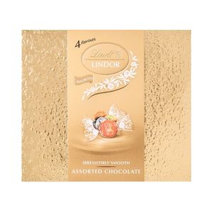 Lindt Lindor Assorted Chocolate Truffles in Gold Box 150 g