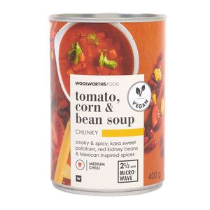 Tomato, Corn and Bean Chunky Soup 400 g