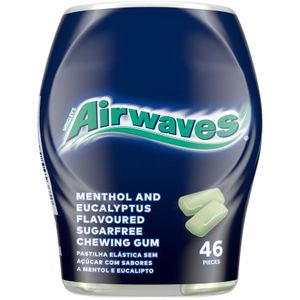 Wrigley's Airwaves Menthol And Eucalyptus Chewing Gum 46 pcs