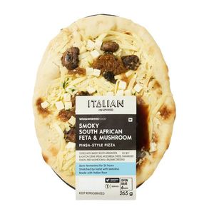 Smoky South African Feta & Mushroom Pinsa Style Pizza 265 g