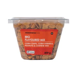 Roasted and Salted BBQ Flavoured Peanut and Cashew Mix 400 g
