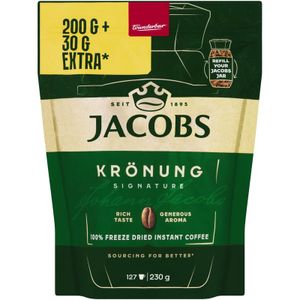 Jacobs Kronung Instant Coffee Refill Pack 230 g