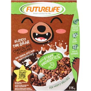 Futurelife Chocolate Flavoured Oat Cereal and Multigrain Pops 375 g