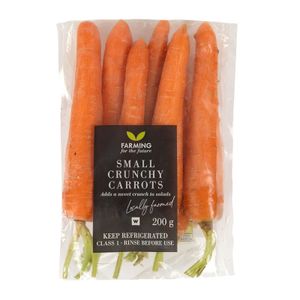 Small Crunchy Carrots 200 g