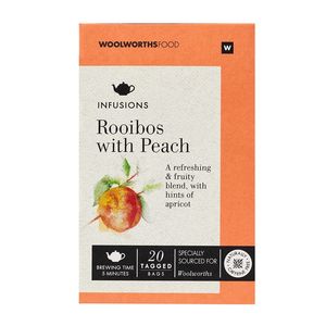 Peach and Apricot Rooibos Infusions Tea Bags 20 pk