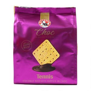 Bakers Choc Selection Tennis Biscuit Dipped in Milk Chocolate 109 g