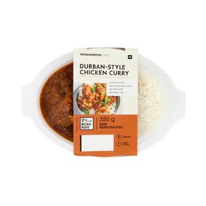 Durban Style Chicken Curry with Basmati Rice 350 g