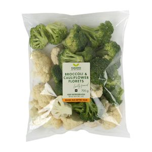 Broccoli & Cauliflower Florets 700 g