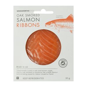 Oak Smoked Salmon Ribbons 50 g