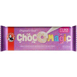 Bakers ChocOMagic White Chocolate Covered Vanilla Biscuits 109 g