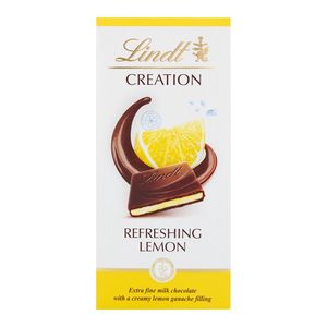Lindt Creation Lemon Sorbet Milk Chocolate Slab 150 g