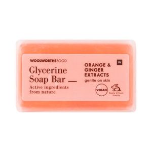 Orange and Ginger Extracts Glycerine Soap Bar 100 g