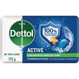 Dettol Active Hygiene Bar Soap 175 g
