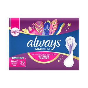Always Maxi Slim Pads 16 pk