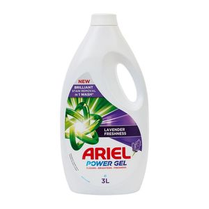 Ariel Automatic Lavender Freshness Power Gel Laundry Detergent 3 L