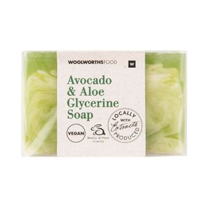 Avocado and Aloe Glycerine Soap 100 g