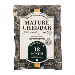 18 Months Mature Cheddar Cheese Avg 350 g