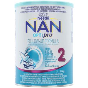 Nestle NAN Optipro 2 Follow-Up Infant Formula (6 to 12 months) 1.8 kg