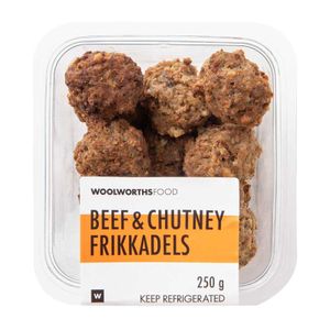 Beef & Chutney Frikkadels 250 g