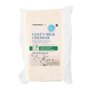 Goat's Milk Cheddar Cheese Avg 250 g