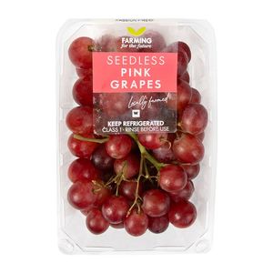 Seedless Pink Grapes 500 g