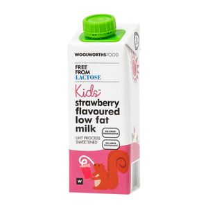 Kids? Strawberry Flavoured Low Fat Lactose Free Milk 250 ml