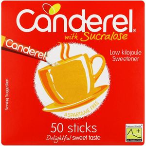 Canderel with Sucralose Cafe Sticks 50 Pcs