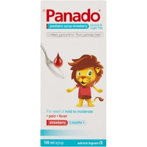 Panado Paediatric Strawberry Syrup 100 ml