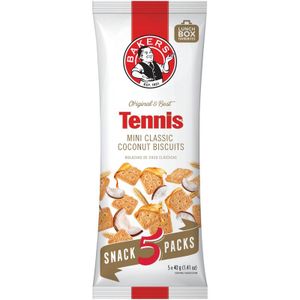 Bakers Original Mini Tennis Biscuits 5 x 40 g