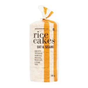 Oat and Sesame Rice Cakes 100 g