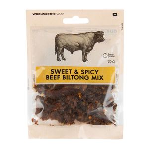 Sweet & Spicy Beef Biltong Mix 35 g