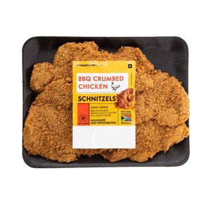BBQ Crumbed Chicken Schnitzels Avg 800 g