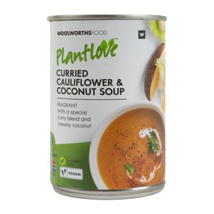 PlantLove? Curried Cauliflower and Coconut Soup Can 400 g