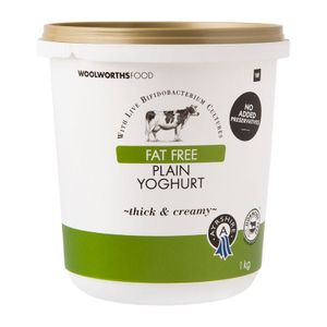 Fat Free Ayrshire Plain Yoghurt 1 kg