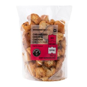 Caramelised Onion & Cheddar Croutons 180 g