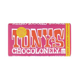 Tony's Chocolonely Milk Chocolate Caramel Cookie Slab 180 g