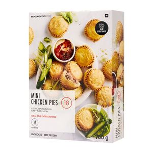 Frozen Mini Chicken Pies 18 pk